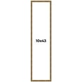 thumbnail image 1 of 10x43 Frame Gold Kingsley Distressed Solid Wood Picture Frame Width 0.75 Inches | Interior Frame, 1 of 8