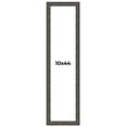 thumbnail image 1 of 10x44 Frame Black-Brown Medieval Solid Wood Picture Frame | 1.5 Inch Moulding Width | Gotham, 1 of 8