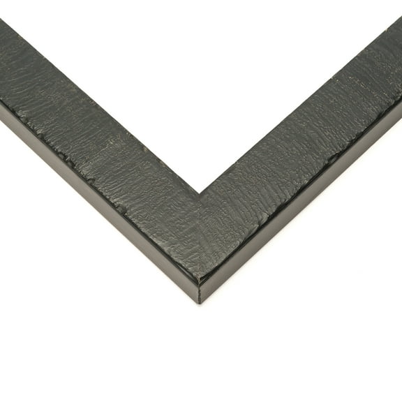 10x44 Frame Black Real Wood Picture Frame Width 1.25 inches | Interior Frame Depth 0.5 inches |