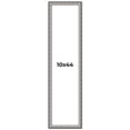 thumbnail image 1 of 10x44 Frame Silver Real Wood Picture Frame Width 1.125 Inches | Interior Frame Depth 0.5 Inches |, 1 of 8