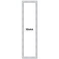 thumbnail image 1 of 10x44 Frame Sterling Silver Solid Wood Picture Frame | 1.25 Inch Moulding Width | 0.75 Inch, 1 of 8