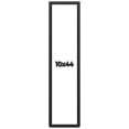 thumbnail image 1 of 10x44 Shadow Box Frame Black | 1 inches Deep Real Wood Contemporary Shadowbox Display Frame | UV, 1 of 8