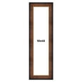 thumbnail image 1 of 10x45 Frame Brown Walnut Gold Ornate Trim Solid Wood Plein Air Picture Frame | 3 Inch Moulding, 1 of 8