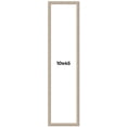 thumbnail image 1 of 10x45 Frame Grey Solid Wood Picture Frame Width 1 Inches | Interior Frame Depth 0.5 Inches |, 1 of 8
