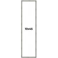 thumbnail image 1 of 10x45 Frame Silver Grey Distressed Solid Wood Picture Frame | 0.75 Inch Moulding Width | Interior, 1 of 8