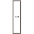 thumbnail image 1 of 10x45 Frame Silver Real Wood Picture Frame Width 1.25 Inches | Interior Frame Depth 0.5 Inches |, 1 of 8
