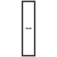 thumbnail image 1 of 10x48 Frame Black Real Wood Picture Frame Width 1.25 Inches | Interior Frame Depth 0.5 Inches |, 1 of 8