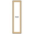 thumbnail image 1 of 10x48 Frame Gold Plein Aire Solid Wood Picture Frame Width 2 Inches | Interior Frame Depth 0.5, 1 of 8