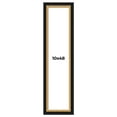 thumbnail image 1 of 10x48 Frame Gold Real Wood Picture Frame Width 2.25 Inches | Interior Frame Depth 0.5 Inches |, 1 of 8