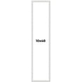 thumbnail image 1 of 10x48 Frame White Real Wood Picture Frame Width 0.75 inches | Interior Frame Depth 0.5 inches |, 1 of 8