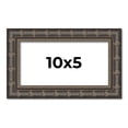 thumbnail image 1 of 10x5 Frame Black Bamboo Solid Wood Picture Frame Width 1.5 Inches | Interior Frame Depth 0.5 Inches, 1 of 8