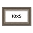 thumbnail image 1 of 10x5 Frame Brown Solid Wood Picture Frame | 1.75 Inch Moulding Width | Austin Frame Complete with, 1 of 8