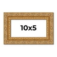 thumbnail image 1 of 10x5 Frame Gold Ornate Solid Wood Picture Frame | 2 Inch Moulding Width | Firman Traditional Photo, 1 of 8