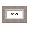 thumbnail image 1 of 10x5 IN Frame Grey Real Wood Picture Frame Width 2.75 Inches | Interior Frame Depth 0.5 Inches |, 1 of 8