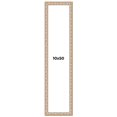 thumbnail image 1 of 10x50 Frame White Real Wood Picture Frame Width 1.5 inches | Interior Frame Depth 0.5 inches |, 1 of 8