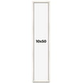 thumbnail image 1 of 10x50 Frame White Wheat Solid Wood Picture Frame | Moulding Width 0.75 Inches | Interior Depth 0.5, 1 of 8