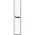 thumbnail image 1 of 10x50 Shadow Box Frame White | 1.125 Inches Deep Real Wood Rustic Shadowbox Display Frame | UV, 1 of 5