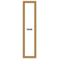 10x55 Frame Gold Ornate Solid Wood Picture Frame | 2 Inch Moulding Width | Firman Traditional Photo