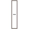 thumbnail image 1 of 10x55 Frame Silver Real Wood Picture Frame Width 1.25 Inches | Interior Frame Depth 0.5 Inches |, 1 of 8