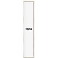 thumbnail image 1 of 10x55 Frame White Wheat Solid Wood Picture Frame | Moulding Width 0.75 Inches | Interior Depth 0.5, 1 of 8
