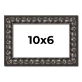 thumbnail image 1 of 10x6 Frame Black-Brown Medieval Solid Wood Picture Frame | 1.5 Inch Moulding Width | Gotham Beveled, 1 of 8