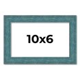 thumbnail image 1 of 10x6 Frame Blue Rustic Barnwood Solid Wood Picture Frame Width 1.25 Inches | Interior Depth 0.5, 1 of 8
