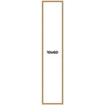 thumbnail image 1 of 10x60 Frame Beaded Gold Solid Wood Picture Frame | 0.75 Inches Moulding Width | Liscio Oro, 1 of 8