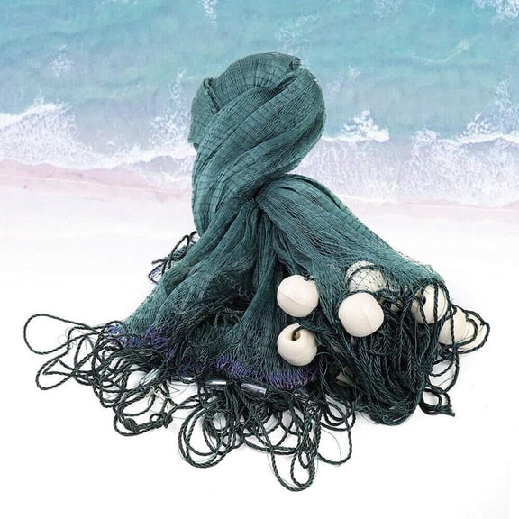 10x65FT Drag Net Beach Seine Bait Seine Mesh Fish Net Fishing  Polyethylene Net!