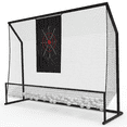 thumbnail image 1 of 10x7.5FT Golf Practice Net for Indoor & Outdoor - Hitting Net with Aim Cloth, Ball Collection & Carry Bag for Backyard, Garage, 1 of 3