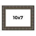 thumbnail image 1 of 10x7 Frame Black Bamboo Solid Wood Picture Frame Width 1.5 Inches | Interior Frame Depth 0.5 Inches, 1 of 8