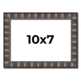 thumbnail image 1 of 10x7 Frame Black Brown Chestnut Mosaic Solid Wood Picture Frame | 1.125 Inch Moulding Width |, 1 of 8