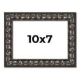 thumbnail image 1 of 10x7 Frame Black-Brown Medieval Solid Wood Picture Frame | 1.5 Inch Moulding Width | Gotham Beveled, 1 of 8
