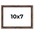 thumbnail image 1 of 10x7 Frame Brown Bamboo with Dark Coffee/Walnut Finish | Solid Wood Picture Frame Width 0.75 Inches, 1 of 8