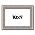 thumbnail image 1 of 10x7 Frame Grey Real Wood Picture Frame Width 1.25 inches | Interior Frame Depth 0.5 inches | Hans, 1 of 8