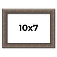 thumbnail image 1 of 10x7 Frame Silver Real Wood Picture Frame Width 1.25 Inches | Interior Frame Depth 0.5 Inches |, 1 of 8