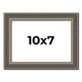 thumbnail image 1 of 10x7 Frame Silver Real Wood Picture Frame Width 1.25 Inches | Interior Frame Depth 0.5 Inches |, 1 of 8