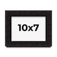 thumbnail image 1 of 10x7 Shadow Box Black Solid Wood Display Picture Frame | 1 Inch Rabbet Depth | | 1.375 Inch, 1 of 4