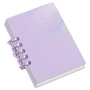10x7cm A7 Mini Loose Leaf Notebook Portable Pocket Planner Small Refillable Memo Book for Daily Note Taking