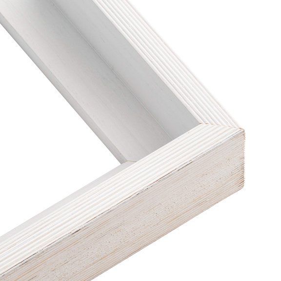 10x8 Canvas Frame White Solid Wood Floater Frame Width 1.75 Inches | Interior Frame Depth 1 5/8