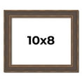thumbnail image 1 of 10x8 Frame Golden Caramel Solid Wood Bronze Picture Frame | 1.25 Inch Moulding Width | 0.5 Inch, 1 of 8
