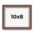 thumbnail image 1 of 10x8 Shadow Box Frame Brown | 1.125 inches Deep Real Wood Rustic Shadowbox Display Frame | UV, 1 of 5
