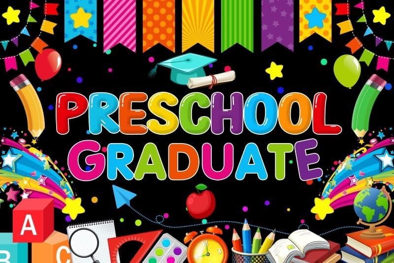 10x8ft Graduation Backdrop Class of 2024 Blue Gold Congratulation Graduates Prom Background Gold Balloons Bachelor Cap Congrats Grad Party Blue Decoration Banner Photo Booth Props
