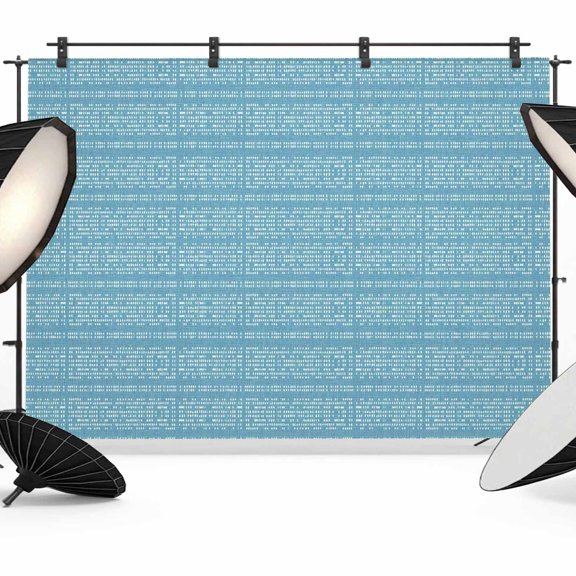 10x8ft Photo Backdrop, Aqua Blue Soft Polyester Backdrop Curtains Photography Backdrops, Modern Geometric Abstract Art Aesthetics Brushed Background for Photoshoots Studio Video Portrait Parties
