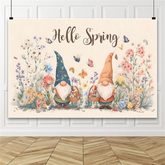 10x8ft Spring Photo Backdrop Floral Backdrop for Photography Vintage Rustic Photo Background for Adult Studio Props Backdrop