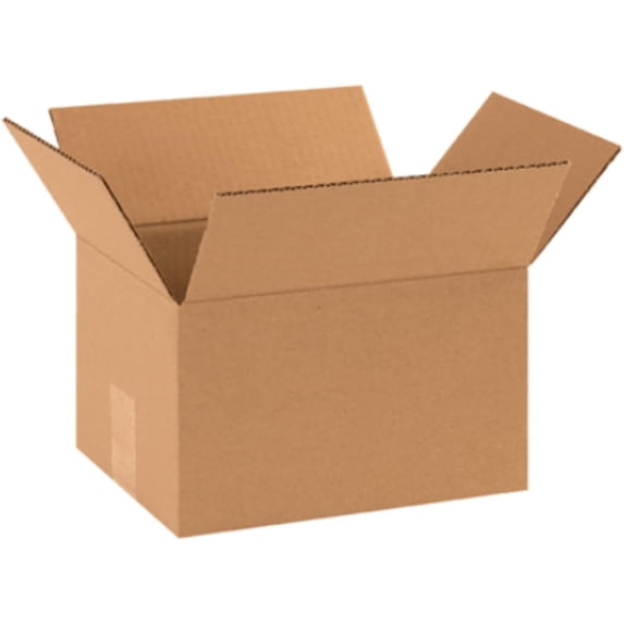 10x8x6 Pack of 25 Corrugated Cardboard Packing Shipping Mailing Moving Carton Boxes