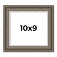 thumbnail image 1 of 10x9 Frame Brown Solid Wood Picture Frame | 1.75 Inch Moulding Width | Austin Frame Complete with, 1 of 8