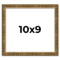 thumbnail image 1 of 10x9 Frame Gold Kingsley Distressed Solid Wood Picture Frame Width 0.75 Inches | Interior Frame, 1 of 8