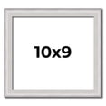 thumbnail image 1 of 10x9 Frame Silver Inner Slope Bevel Picture Frame | 1 Inch Moulding Width | 0.75 Inch Rabbet Depth, 1 of 8