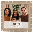 thumbnail image 1 of 10x9 Frame Silver Real Wood Picture Frame Width 1.5 inches | Interior Frame Depth 0.5 inches |, 1 of 8
