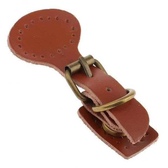10xSew on Leather Snap Buckles DIY Bag Handbag Replacement Khaki 10 Pcs